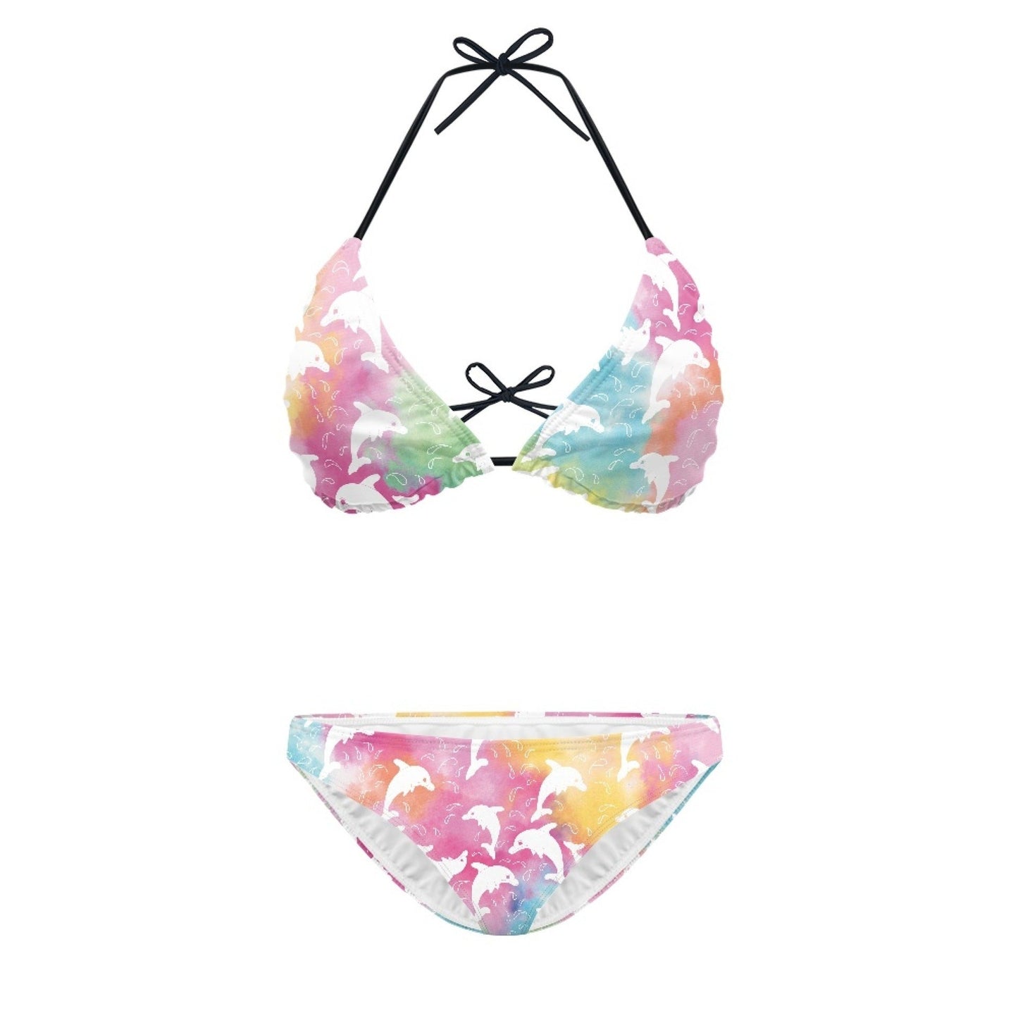 Women’s Split Printed Swimsuit - WED062808AZ231 / 2XL - swimsuit