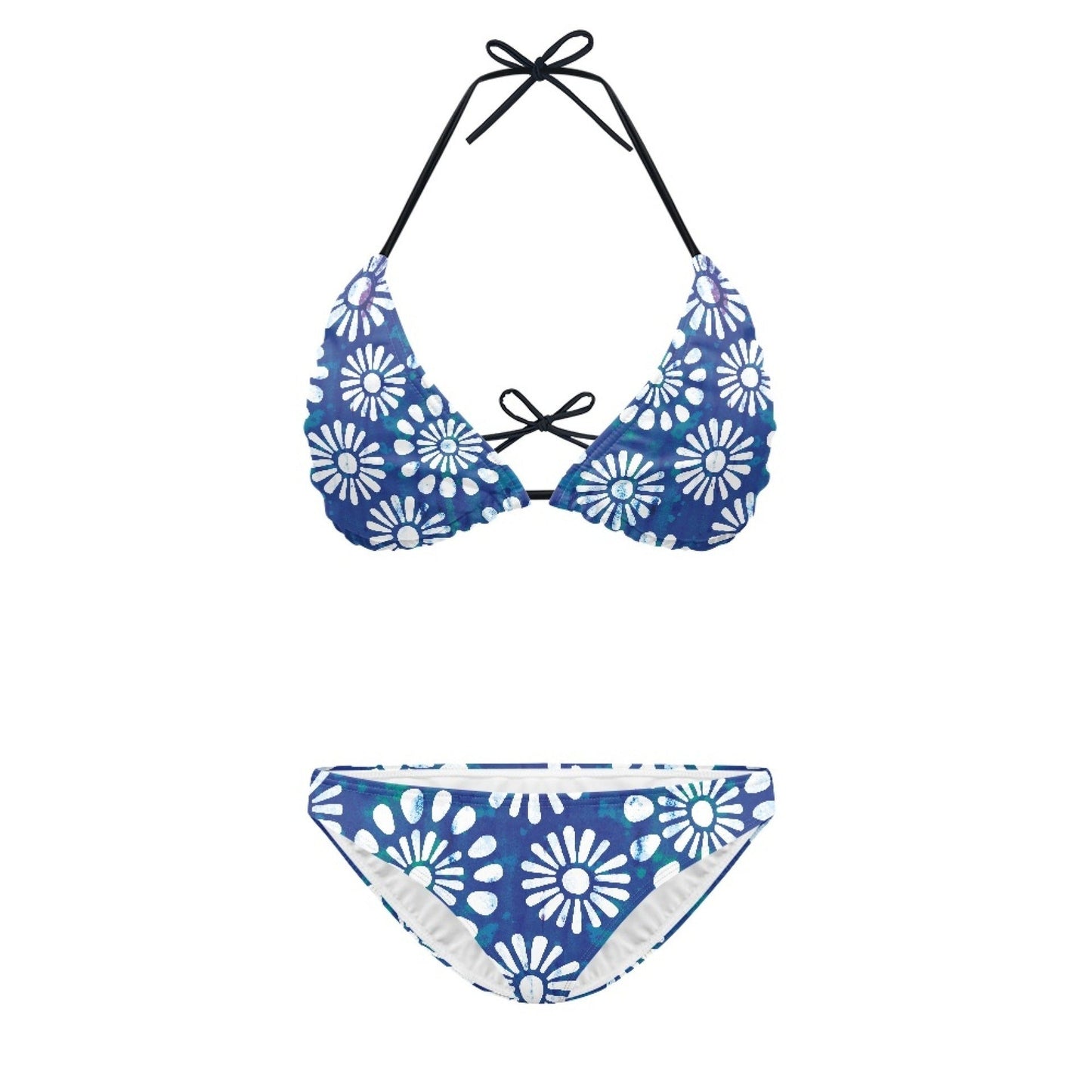 Women’s Split Printed Swimsuit - WED062809AZ231 / 2XL - swimsuit
