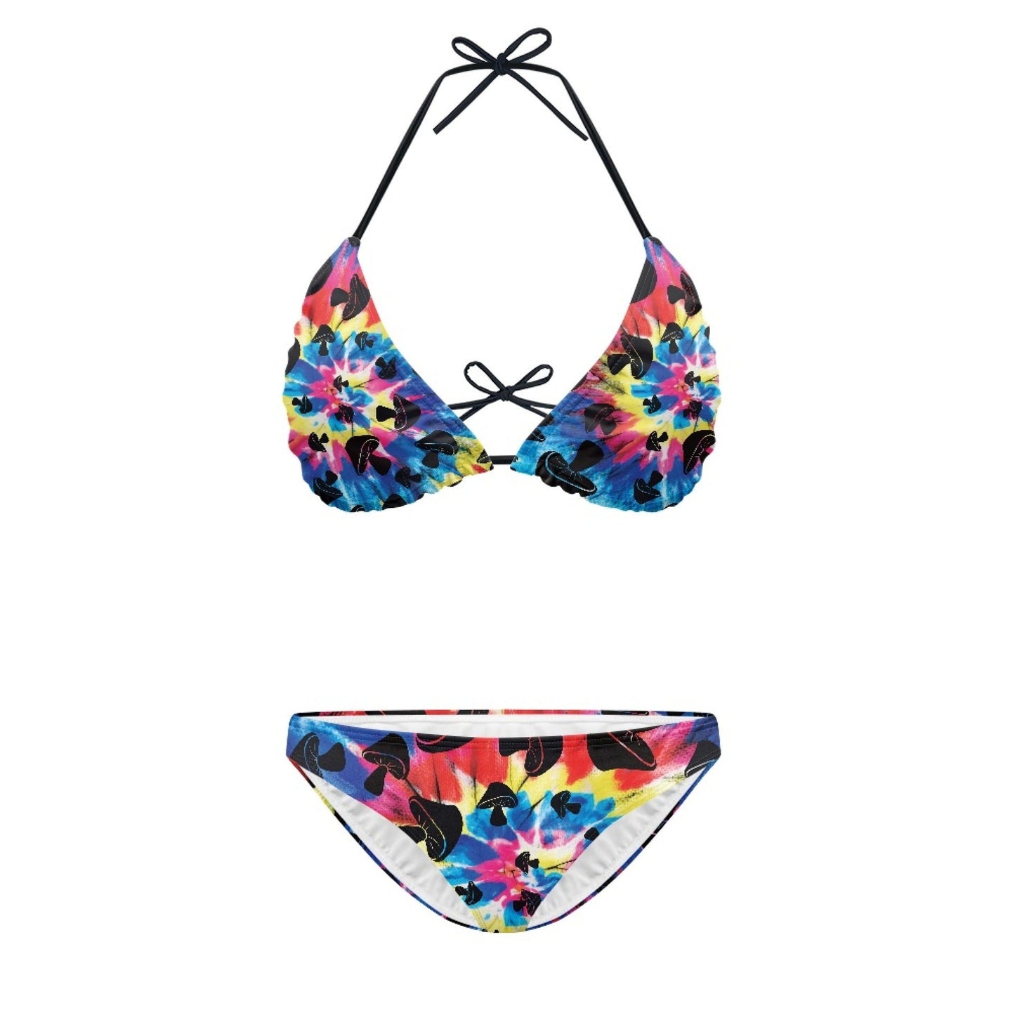 Women’s Split Printed Swimsuit - WED062810AZ231 / 2XL - swimsuit
