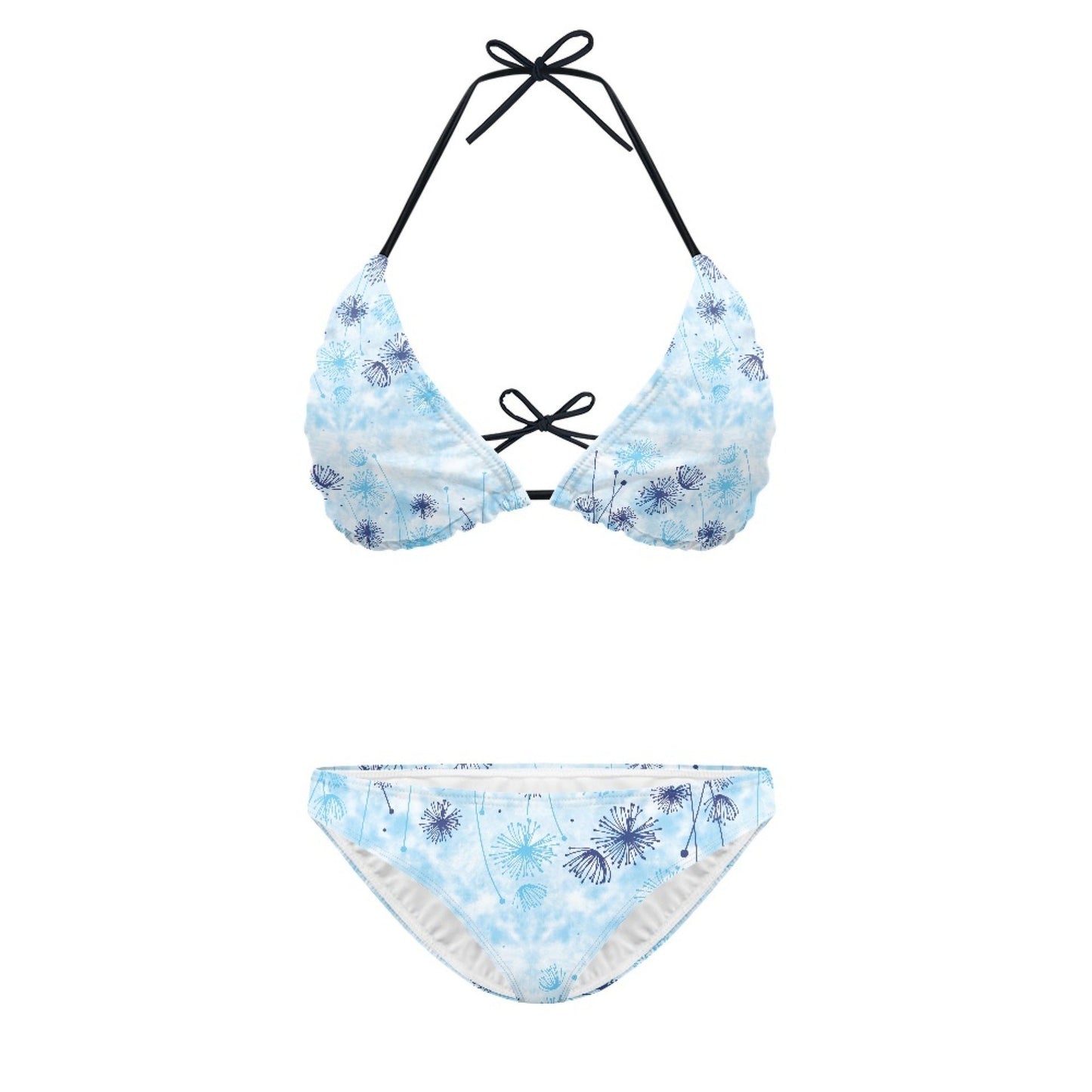 Women’s Split Printed Swimsuit - WED062812AZ231 / 2XL - swimsuit