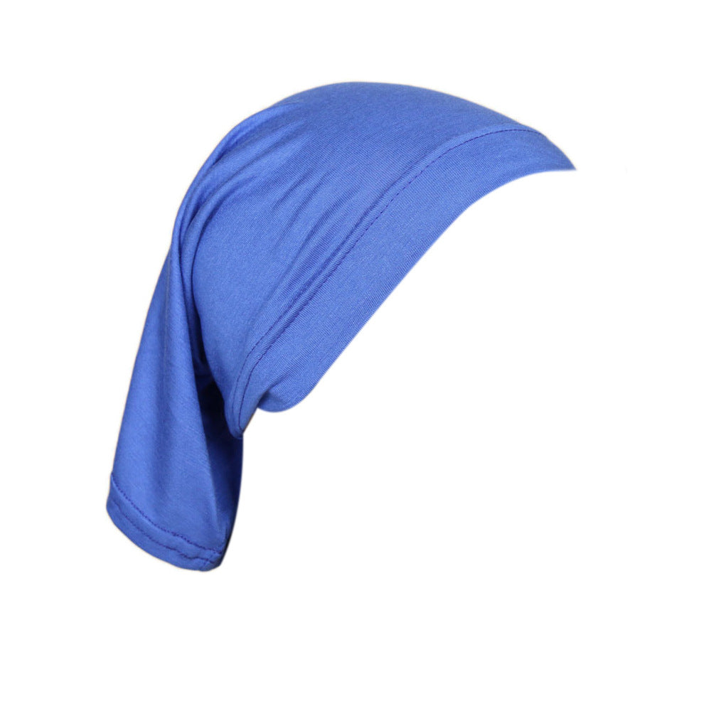 Modal Monochrome Hijab Cap - Elastic Cotton Inner Bonnet