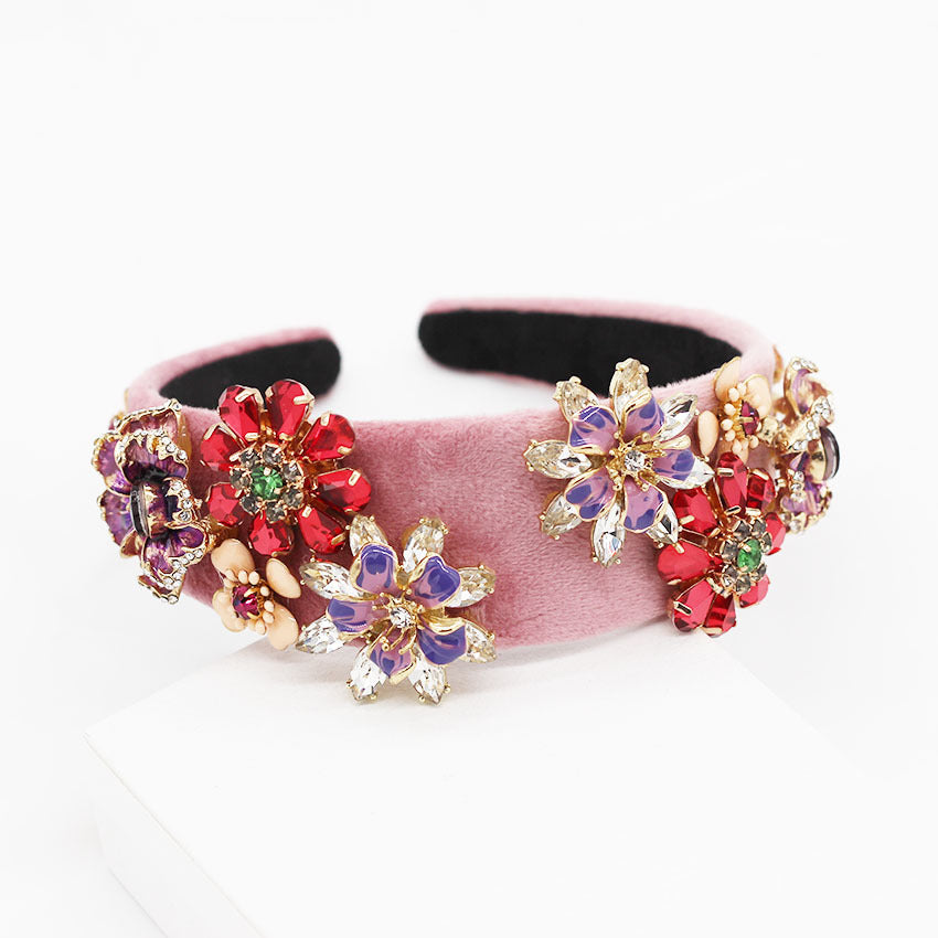 Baroque Crystal Bridal Headband