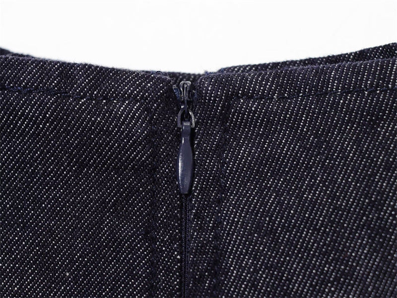 Ultra High-Waist Wide Leg Jeans | Stone-Washed Modest Denim | neomodest