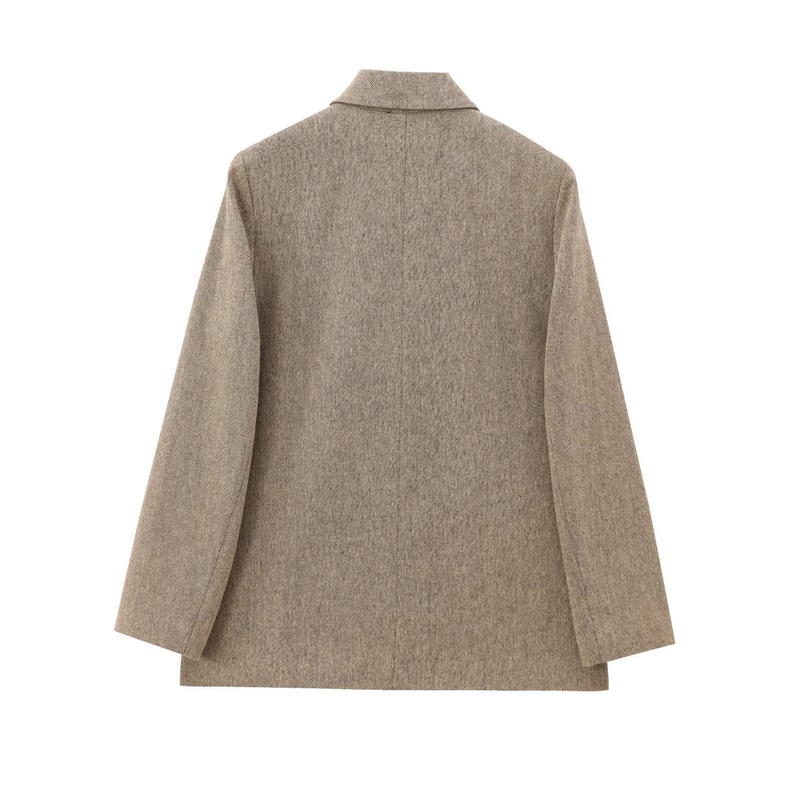 Women's Single Breasted Casual Fashion Blazer