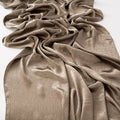 New Style Crinkled Satin Scarf With A Silky Smooth Feel, Perfect As A Headscarf Or Shawl