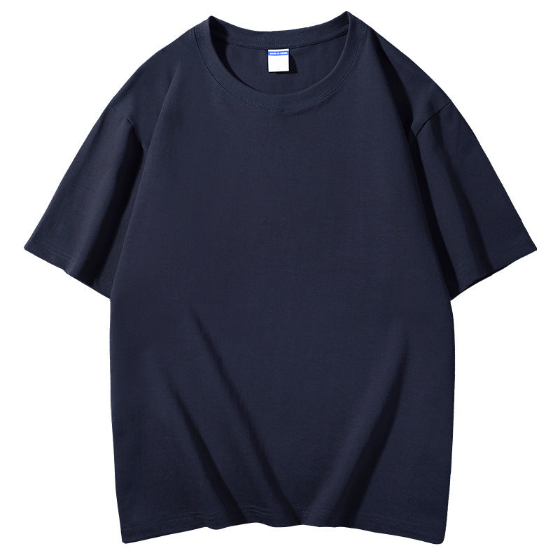 Men's Round Neck Cotton T-shirt