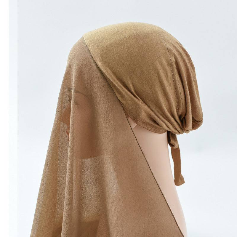 Sunscreen Veil, Adjustable Hijab Bonnet