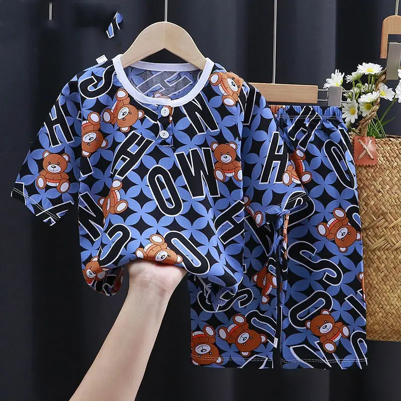 Babies’ 2-Pieces Summer Cotton Set