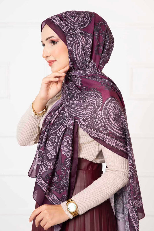 Patterned Cotton Shawl