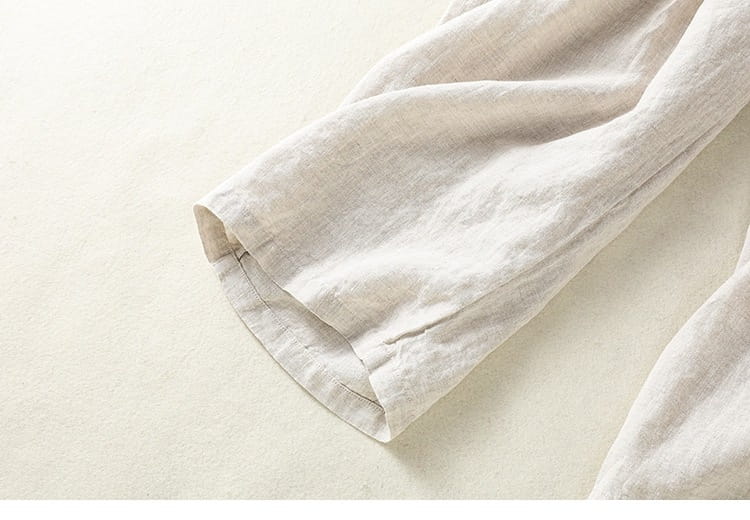 Women’s Wide Leg Cotton Linen Summer Pants