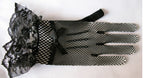 1 Pair Knitted Stretch Mesh Gloves Wedding Gloves