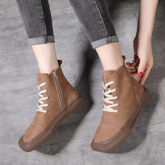 Damen Freizeitschuhe mit quadratischer Spitze, hochwertige Wanderschuhe, Sommerschuhe