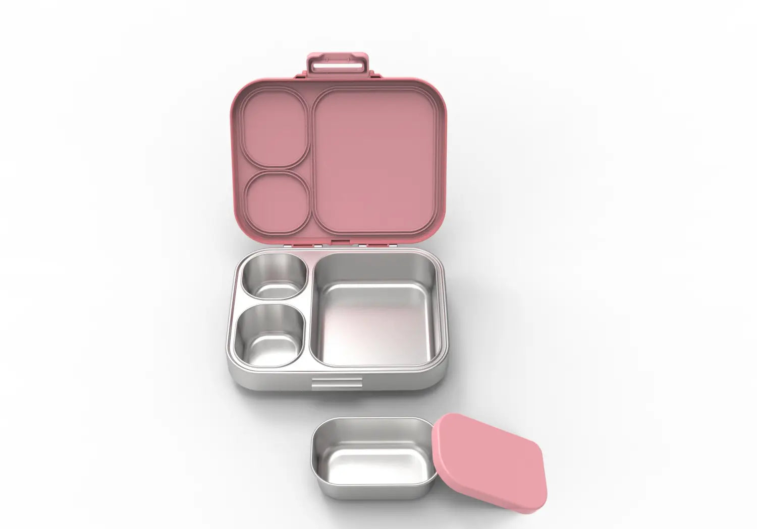 Lunchbox fürs Büro, versiegelte, unterteilte Lunchbox