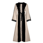 Middle Eastern Patchwork Lace Abaya - neomodest