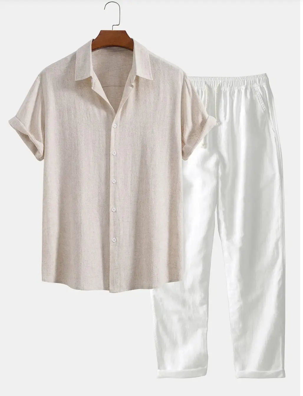 Men’s Casual Short Sleeve Shirt & Pants