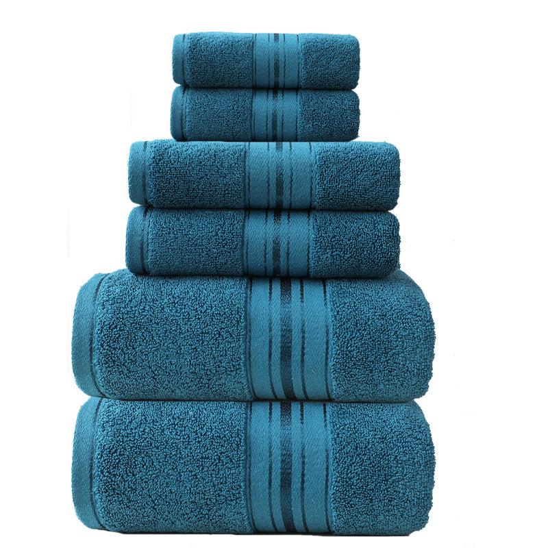 Premium Cotton Towel Set (6-Piece)