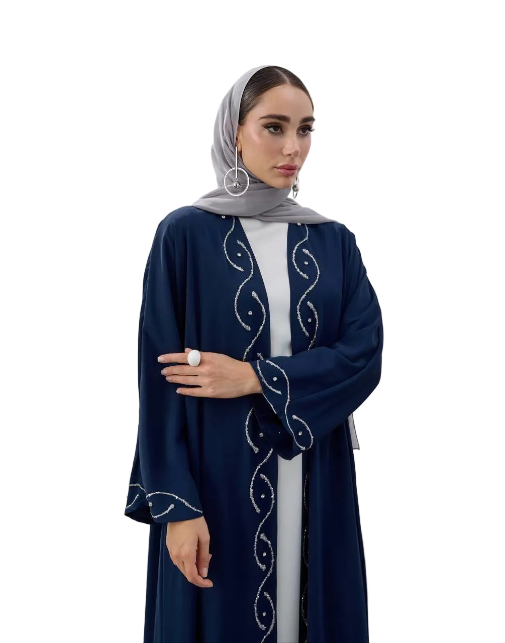 Stone Detailed Premium Abaya
