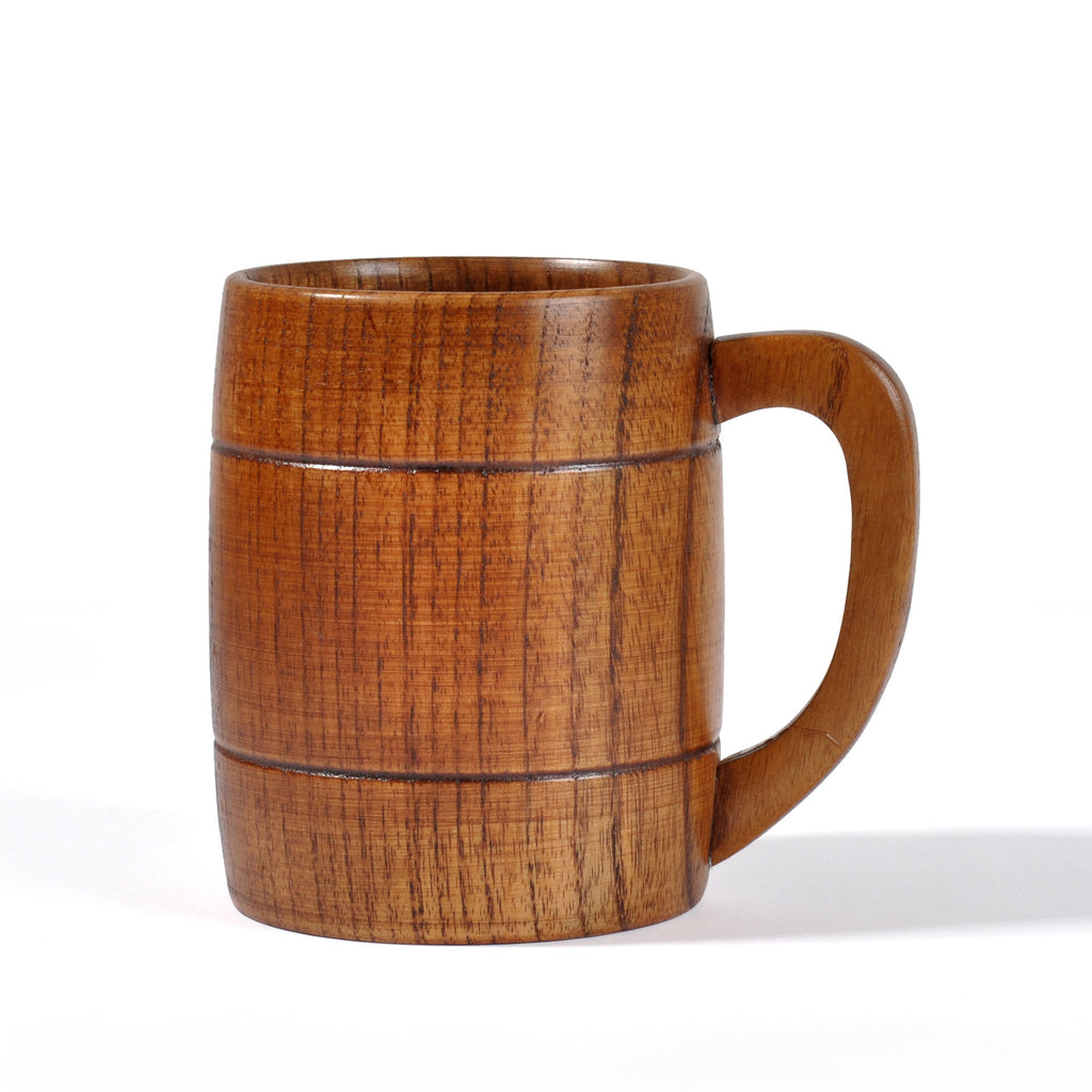 Handcrafted Jujube Wood Mug | Sustainable Drinkware