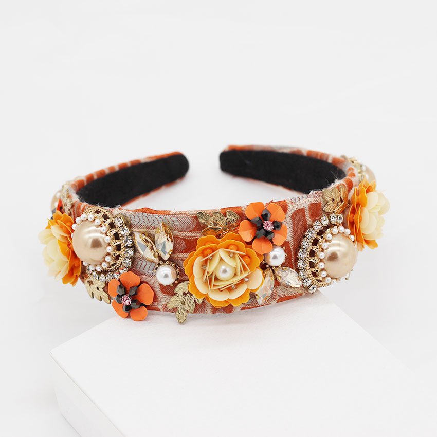 Baroque Crystal Bridal Headband