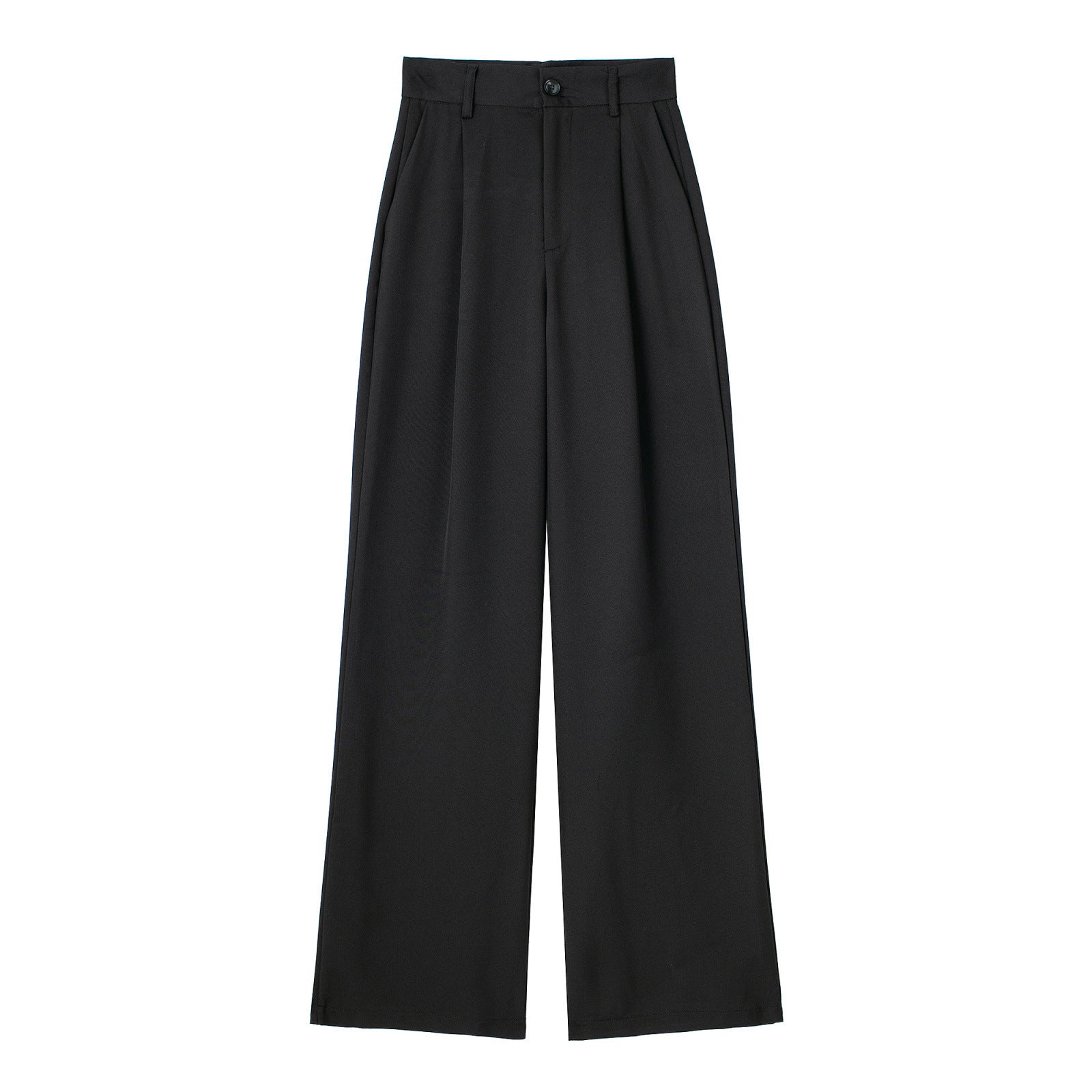 High-Waisted Pleated Wide Leg Trousers | Workwear