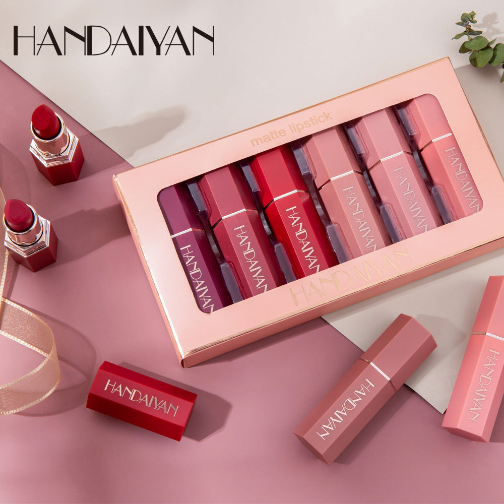 Geschenkbox-Set mit mattem Lippenstift