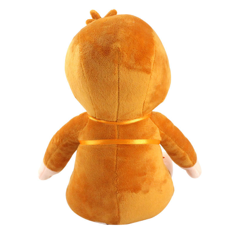 Premium Monkey Plush Toy- Soft Cuddly Stuffed Animal