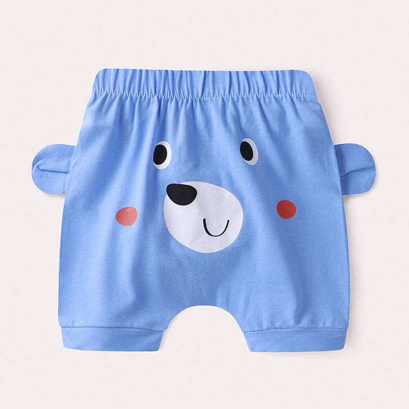 Cotton Cartoon Shorts for Toddlers