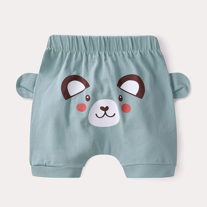 Cotton Cartoon Shorts for Toddlers