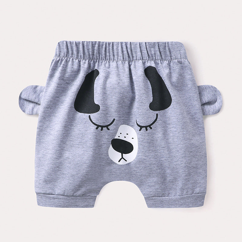 Cotton Cartoon Shorts for Toddlers