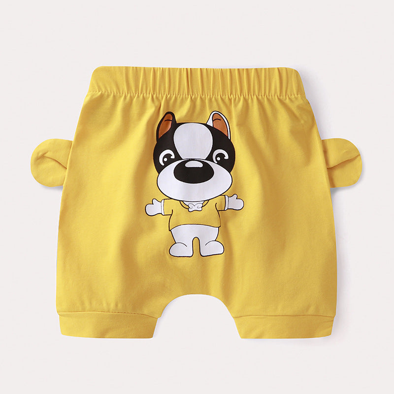 Cotton Cartoon Shorts for Toddlers