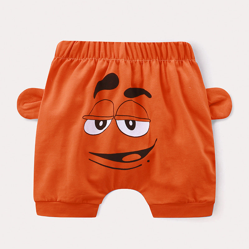 Cotton Cartoon Shorts for Toddlers