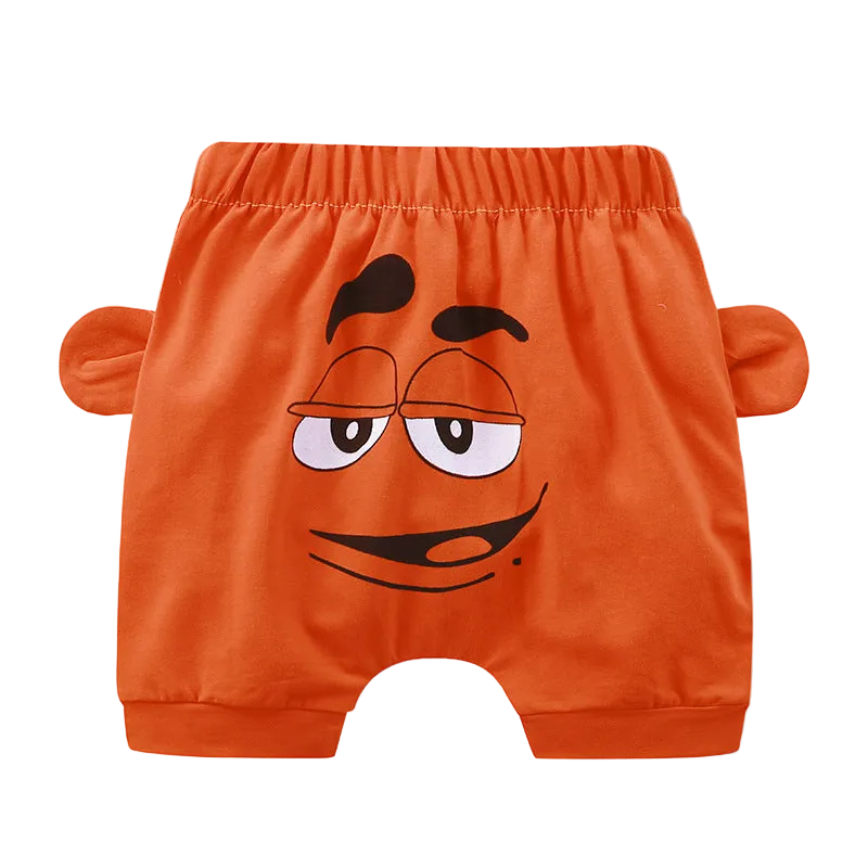 Cotton Cartoon Shorts for Toddlers