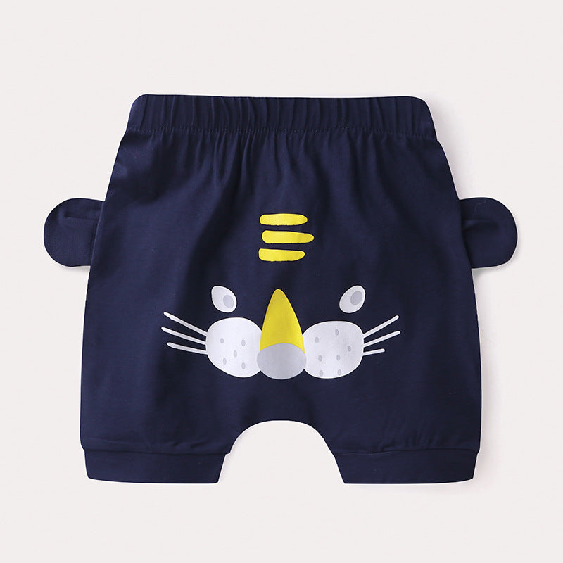 Cotton Cartoon Shorts for Toddlers