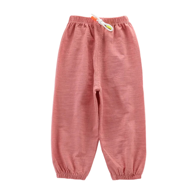 Kids’ Thin Loose Trousers, Unisex Pants