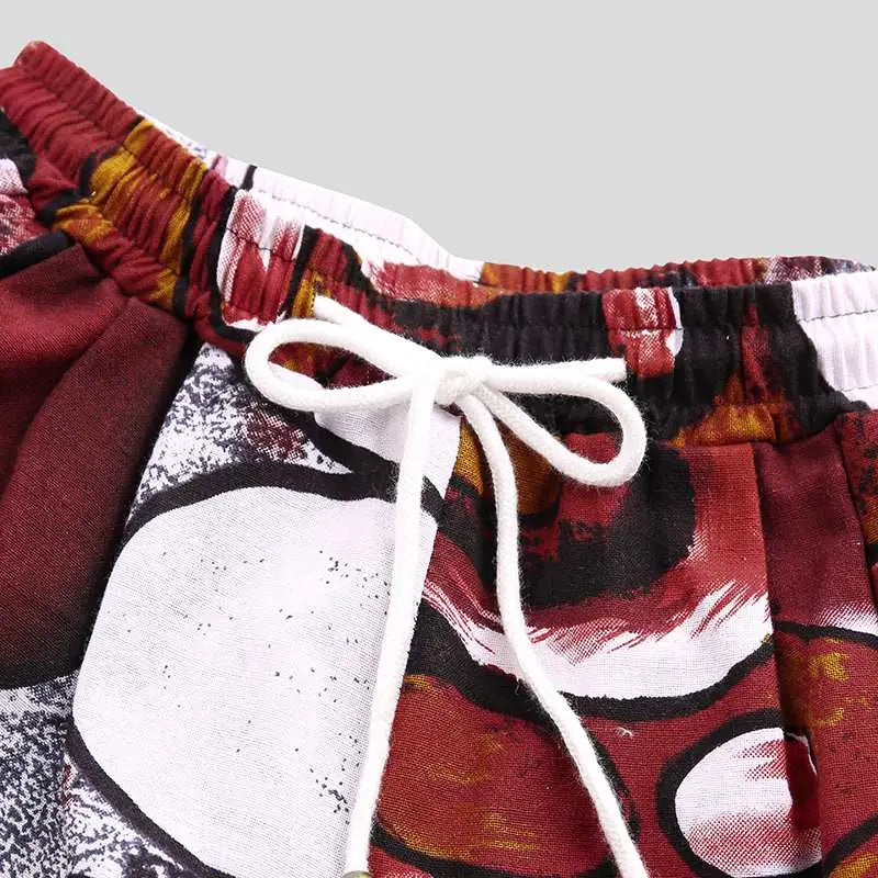 Men’s Cotton and Linen Casual Plus Size Crotch Bloomers