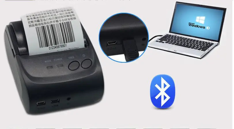 Tragbarer Bluetooth-Drucker für Zuhause und Büro