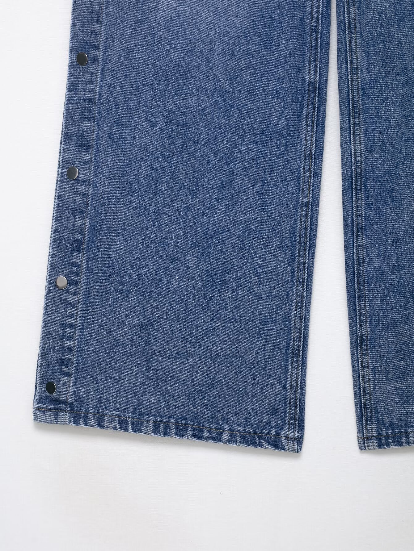 High-Waist Baggy Straight Jeans | Modest Denim | neomodest