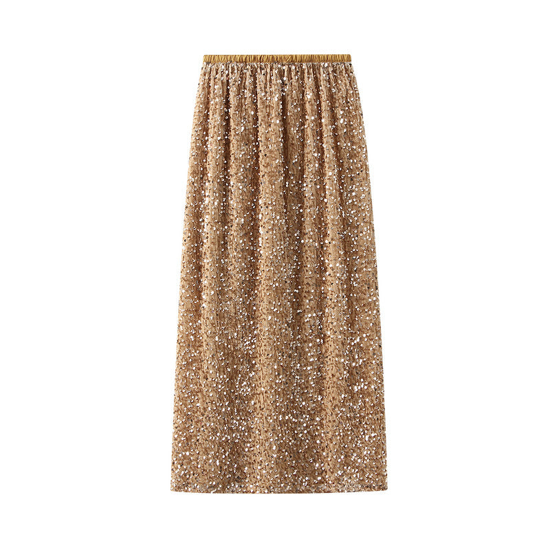 Sequin Bodycon Skirt - Elegant Evening Wear