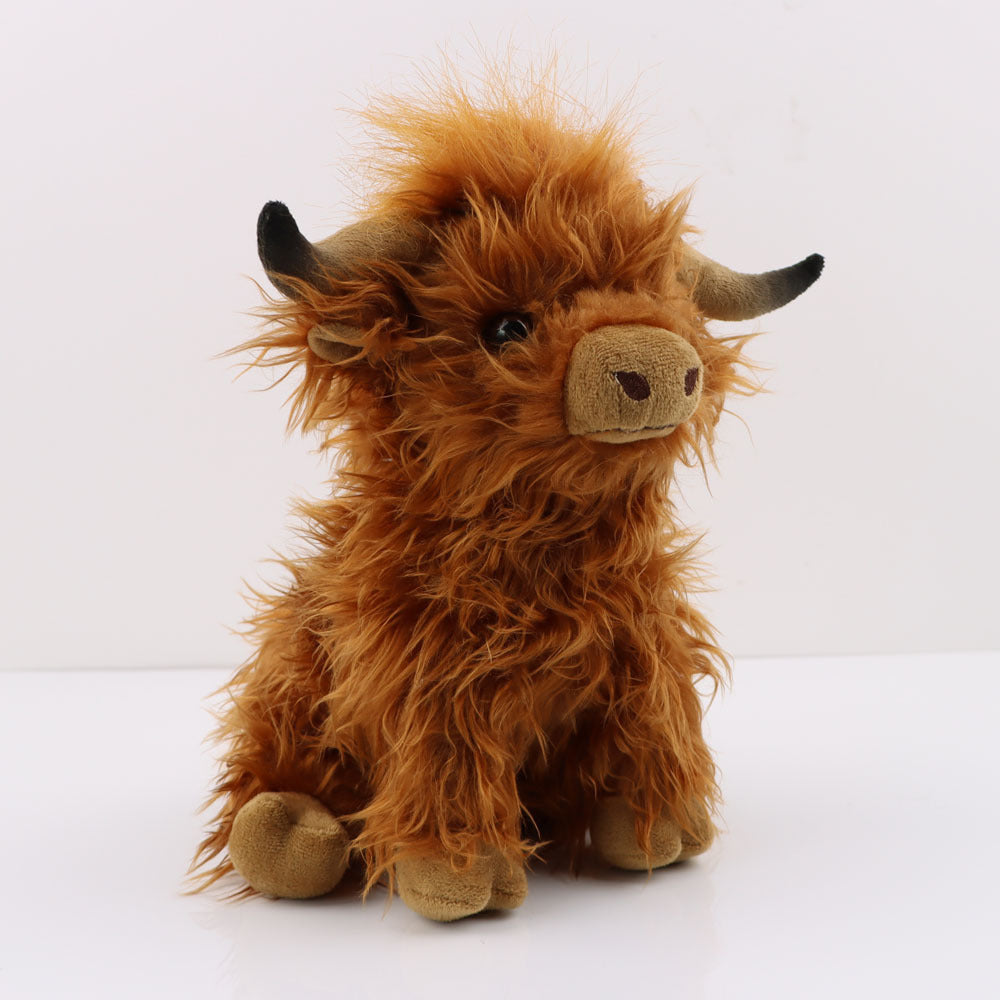 Scottish Plush Toy Cow