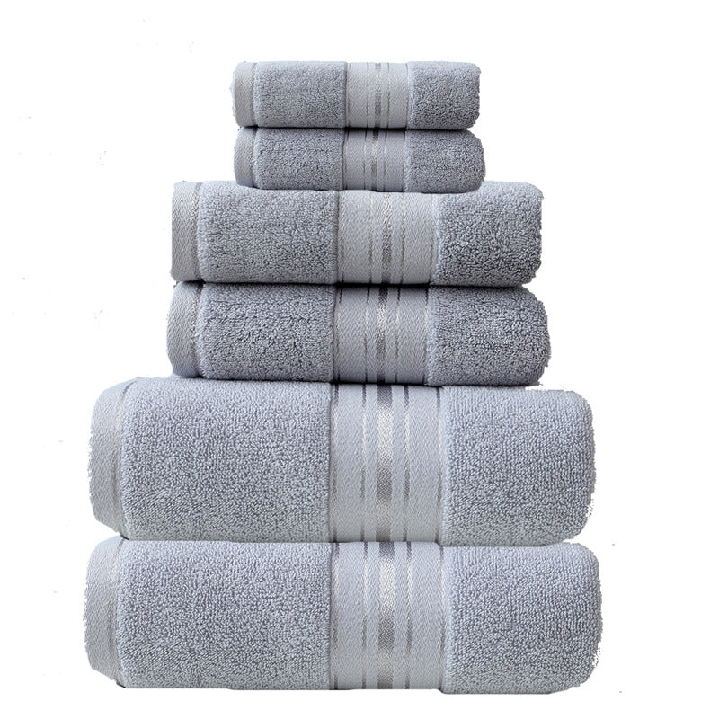 Premium Cotton Towel Set (6-Piece)