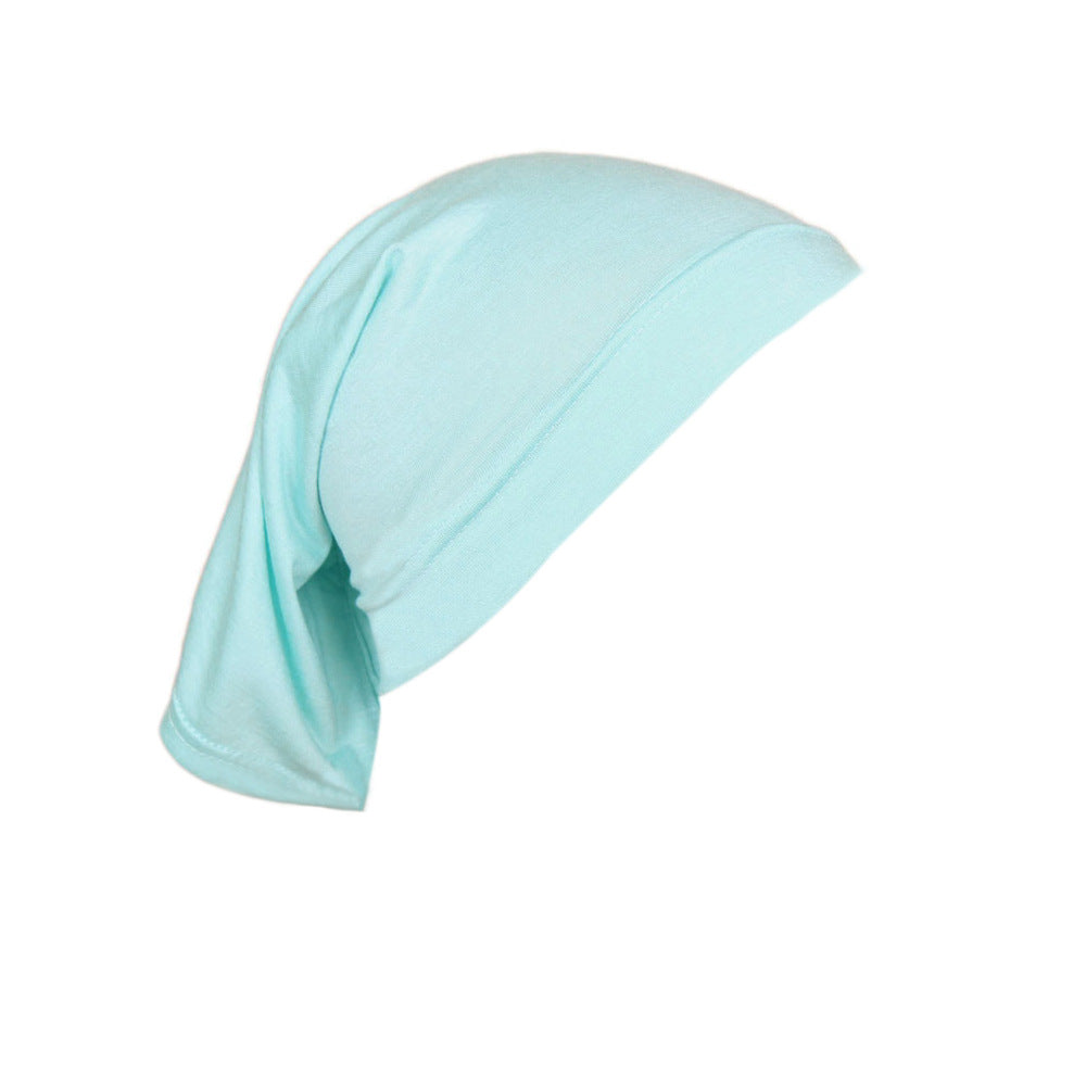 Modal Monochrome Hijab Cap - Elastic Cotton Inner Bonnet