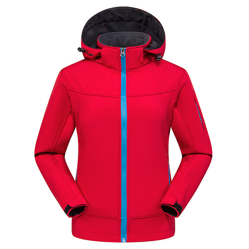Windproof Waterproof Softshell Insulated And Breathable Mountaineering Jacket