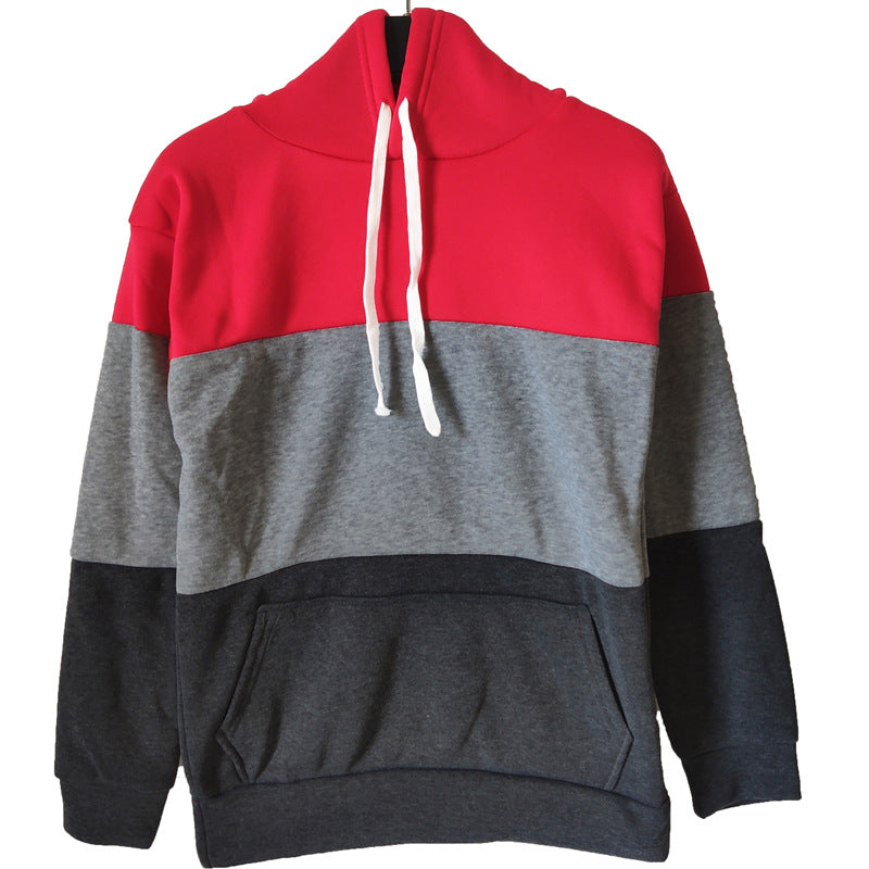 Plush And Thickened Long Sleeve Hoodie Coat