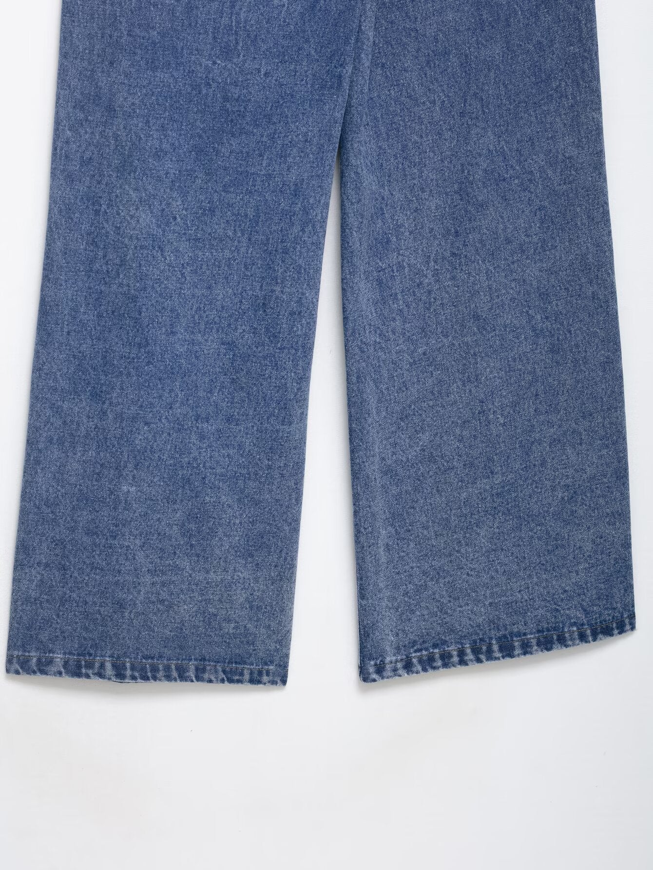 High-Waist Baggy Straight Jeans | Modest Denim | neomodest