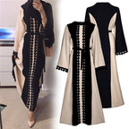 Middle Eastern Patchwork Lace Abaya - neomodest