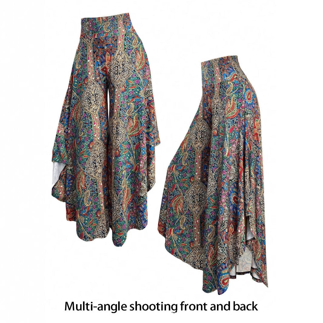 Wide Leg Linen Trousers | Japandi Casual Pants