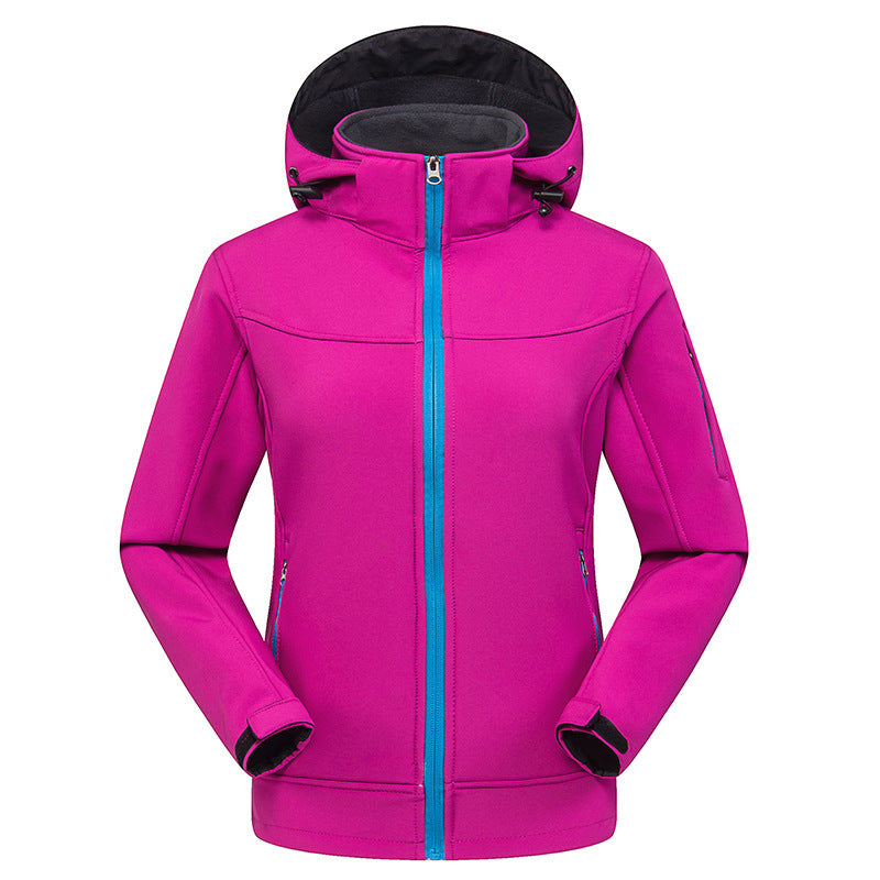 Windproof Waterproof Softshell Insulated And Breathable Mountaineering Jacket