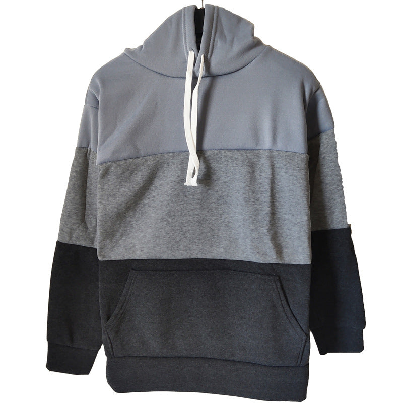 Plush And Thickened Long Sleeve Hoodie Coat