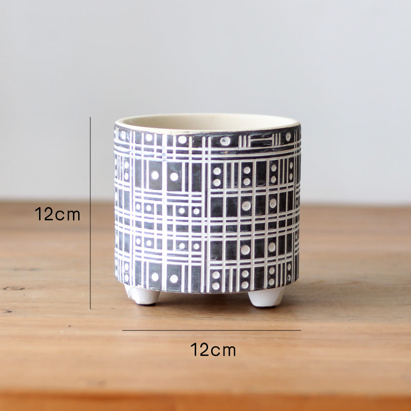 Nordic Style Luxury Plant Pot for Garden and Balcony