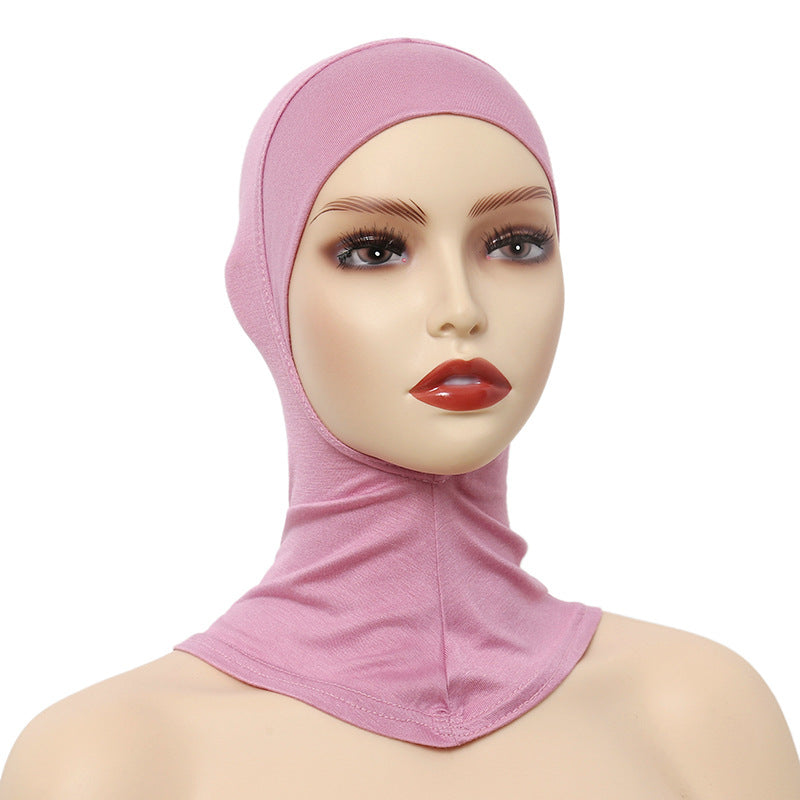 Modal Cotton Elastic Headscarf Cap, Hijab Cap, Sports Hijab